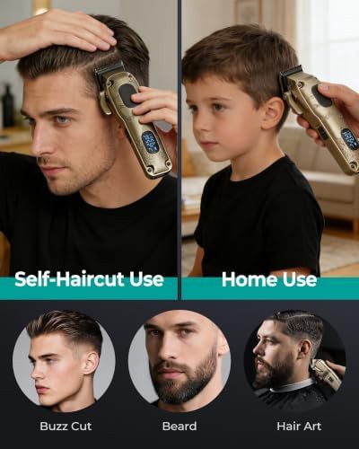 High Speed Corded and Cordless Barber Clipper — photo 5