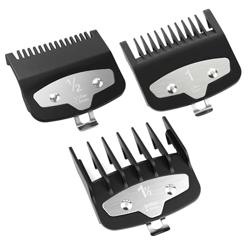 Upgraded Metal Clip Clipper Guards Compatible with Wahl
