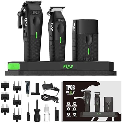 Play Barber Black 4 Pack Set