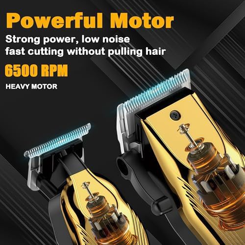 Low noise cordless titanium hair trimmer — photo 4