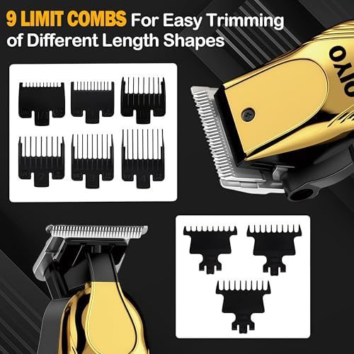 Low noise cordless titanium hair trimmer — photo 5