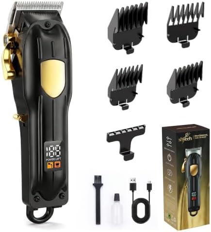 Professional cordless hair trimmer for men