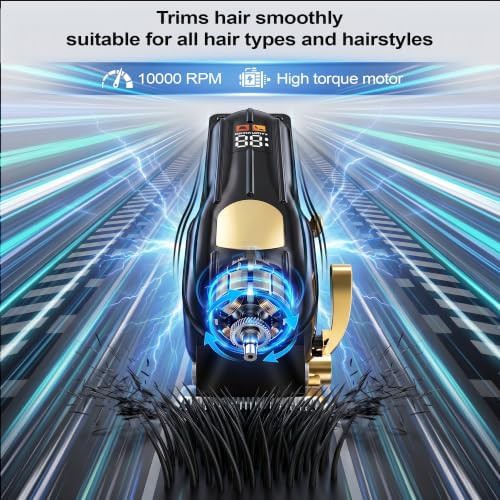 Adjustable blade hair and beard trimmer set — photo 4