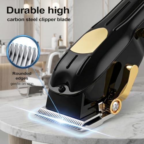 Adjustable blade hair and beard trimmer set — photo 5
