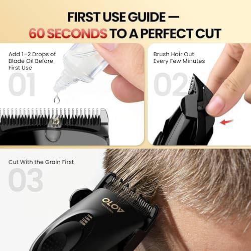 Professional Cordless Clipper with Ceramic Blades — photo 4