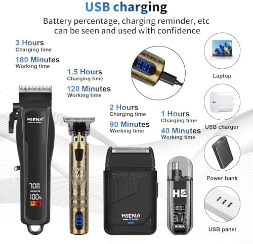 USB Charging LED Clipper Set — photo 5