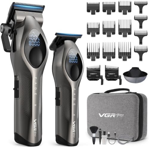 Adjustable Blade Cordless Clipper and Trimmer Combo