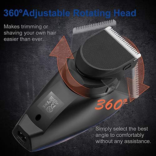 Navy shortcut electric razor for head — photo 3