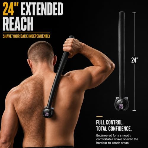 BuzzReach Arc convertible back shaver and clipper — photo 3