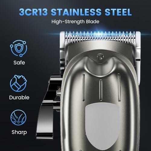 LED Display Professional Barber Clipper — photo 3